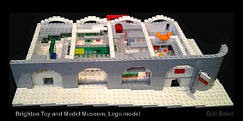 Brighton Toy and Model Museum - Lego model