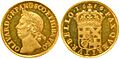 Broad 1656 Oliver Cromwell coin