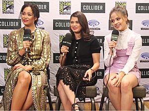CW Charmed cast at Comic-Con 2018