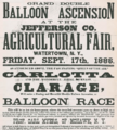 Carlotta 1886 poster