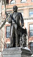 Chester A. Arthur statue by Bissell jeh