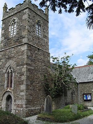 Church of St Manacca, Manaccan - geograph.org.uk - 187123