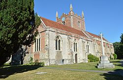 Church of St Mary, Old Basing 01