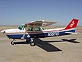 Civil Air Patrol Cessna 172 on flight line