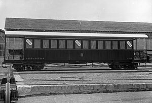 Coche unificado de 3º Clase del Ferrocarril Ceuta-Tetuán