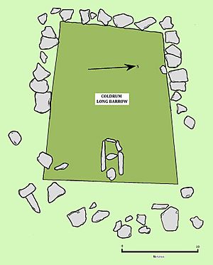 Coldrum Long Barrow Plan