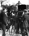 Coolidge with press