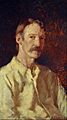 Count Girolamo Nerli - Robert Louis Stevenson, 1850 - 1894. Essayist, poet and novelist - Google Art Project