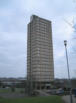 Cwmbran tower block