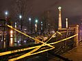 Damage to Centennial Olympic Park - 14 March 2008 Downtown Atlanta storm