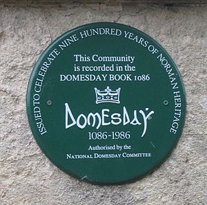 Domesday plaque