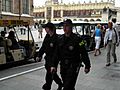 Dwaj policjanci w Krakowie