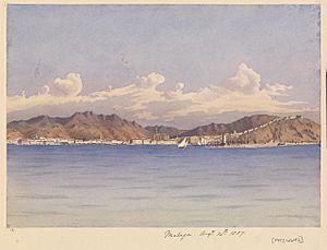 Edward Gennys Fanshawe, Malaga, Augt 14th 1857 (Spain)