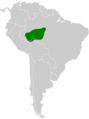 Epinecrophylla amazonica map