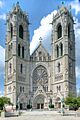 Facade of Sacred Heart Cathedral, Newark