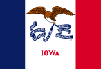 Flag of Iowa (1921-2018)