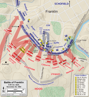 Franklin battle 1630
