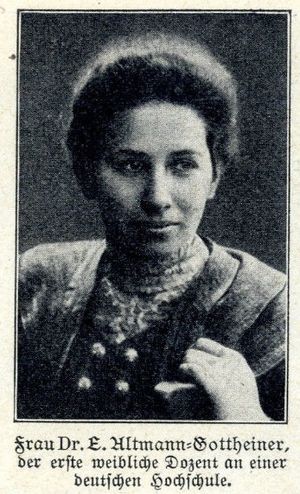 Frau Dr. Elisabeth Altmann-Gottheiner, c. 1908.jpg