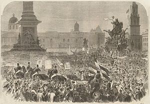 Garibaldi à Londres 1864