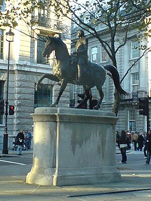 George III statue, Pall Mall