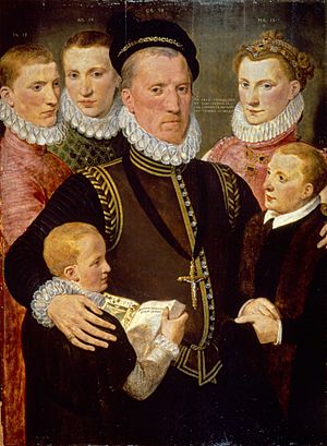 George Seton and His Family