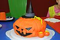 Halloween pumpkin cake 2015