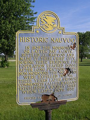 Historic Nauvoo marker P6081267