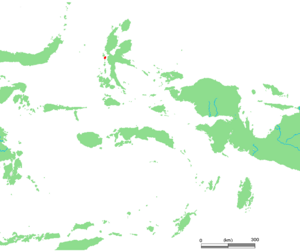 Location within Maluku Islands