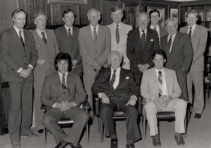 Imran Khan at Sydney University Luncheon, 1984