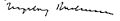 Ingeborg Bachmann Signature