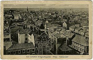 Latvian city Jelgava (Mitau) in 1935