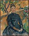Madame Cézanne (Hortense Fiquet, 1850–1922) in the Conservatory MET DP317780