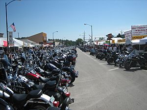 Main Street Sturgis South Dakota Bike Week