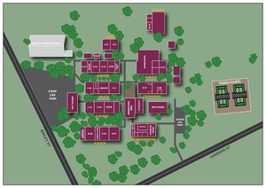 Map of Capella State High School, 2024
