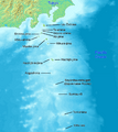 Map of Izu Islands