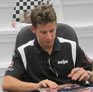 Marco Andretti AA Signing 2010 05 27