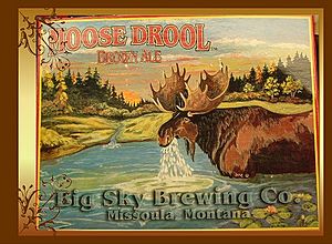Moose Drool Brown Ale (advertising image)
