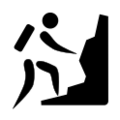 Mountaineering pictogram (2)