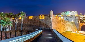 Murallas Reales, Ceuta, España, 2015-12-10, DD 81-83 HDR