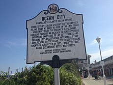 Ocean City MD historical marker