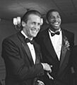 Pat Riley and Earvin "Magic" Johnsonat the Century Plaza (cropped)