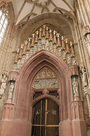 Portal to the Princes Chapel, Meissen Cathedral