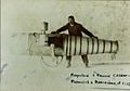 Ramon Casanova and the pulsejet engine he constructed and patented in 1917