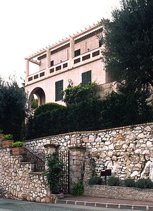 Residence Villa Primavera of Han van Meegeren 1932-1938 in Roquebrune-Cap-Martin, Avenue des Cyprès 10, France 1