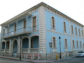 Rosaly-Batiz Residence on southeast corner of Calle Villa and Calle Mendez Vigo, Barrio Primero, Ponce, PR (IMG 3455).jpg