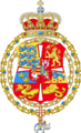 Royal Arms of King Frederick IV of Denmark and Norway