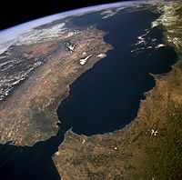 STS059-238-074 Strait of Gibraltar
