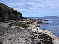 Saviskaill cliffs