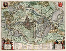 Siege of Breda in 1637 by Frederick Henry - Breda Obsessa et Expvgnata (J.Blaeu)