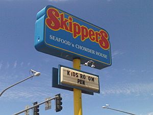 Skippers sign, Pocatello, Idaho
